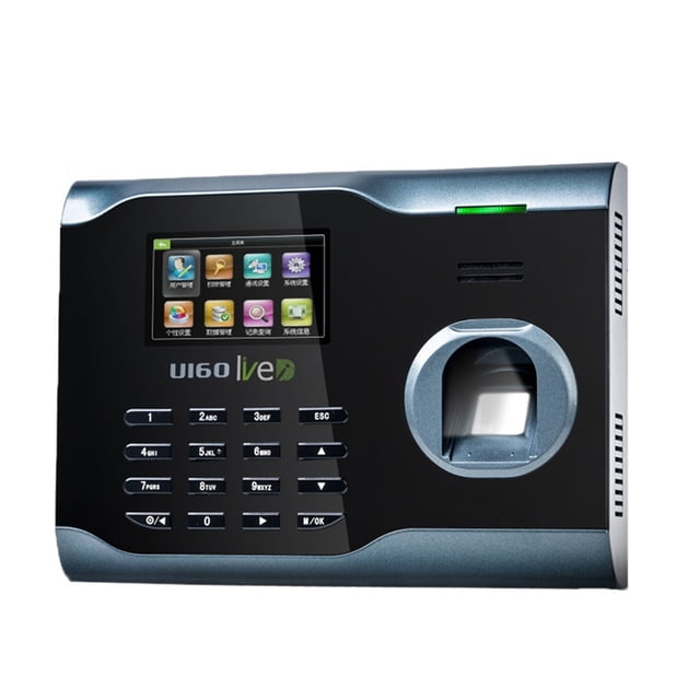 U160 WIFI TCP/IP USB Time Clock Biometric Fingerprint Time Clock Office Attendance System Recorder Timing Employee Machine Reader ,Easy to Use