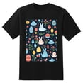 thumbnail image 2 of Plus Size Shirt for Women Black Tops for Women Oversized Short Sleeves Shirt for Women Easter 148 T Shirt Crewneck Shirt for Women 3XL, 2 of 5