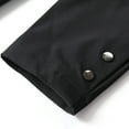 thumbnail image 5 of APTESOL Men's Overcoat Business Casual Windbreaker Single-Breasted Slim Fit Coats, 5 of 6