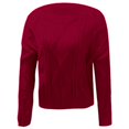 thumbnail image 5 of Oversized Knit Pullover Sweater for Women Cozy Soft Turtleneck Top Long Sleeve Casual Comfortable Fall Winter Outfit, 5 of 6
