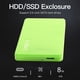 thumbnail image 2 of 2.5 HDD&nbsp;SSD&nbsp;Caso SATA a USB 3.0 Caja de disco duro compatible con 8 TB (verde) Tmvgtek Componentes de Computadoras, 2 of 8