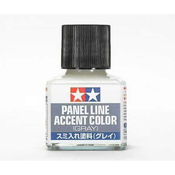 Tamiya USA TAM87133 Panel Line Accent Color 40ml Grey