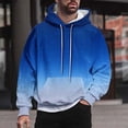 thumbnail image 2 of Men's Neon Printed Hoodies Oversized Long Sleeve Hooded Collar Drawstring Sweatshirts Casual Fall Fashion Clothes, 2 of 6