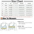 thumbnail image 3 of Bigersell Cute Bras for Women in Clearance Comfortable Without Underwire Bra Lifting Bra Style F-1014 Black L, 3 of 5