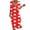 Red, variant on Edvintorg 3/4 Sleeve Dress for Women Floral Printed V Neck Casual Long Dresses Plus Size Fashion Clothing Women S-3XL Blue