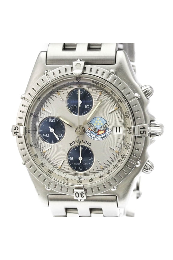 Pre-Owned BREITLING Chronomat Blue Impulse LTD Edition Automatic Watch A13048