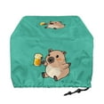 thumbnail image 2 of HELLHERO Hamster Print Toaster Cover 4 Slice Waterproof, Anti-Scratch Toaster Cover Adjustable, Stain-Resistant Small Kitchen Appliance Protector, 2 of 8
