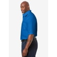 thumbnail image 3 of KingSize Men's Big & Tall Wrinkle-Free Short-Sleeve Dress Shirt, 3 of 6