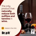 Drop It Wine Drops 12 Pack Naturally Reduces Wine Sulfites & Tannins