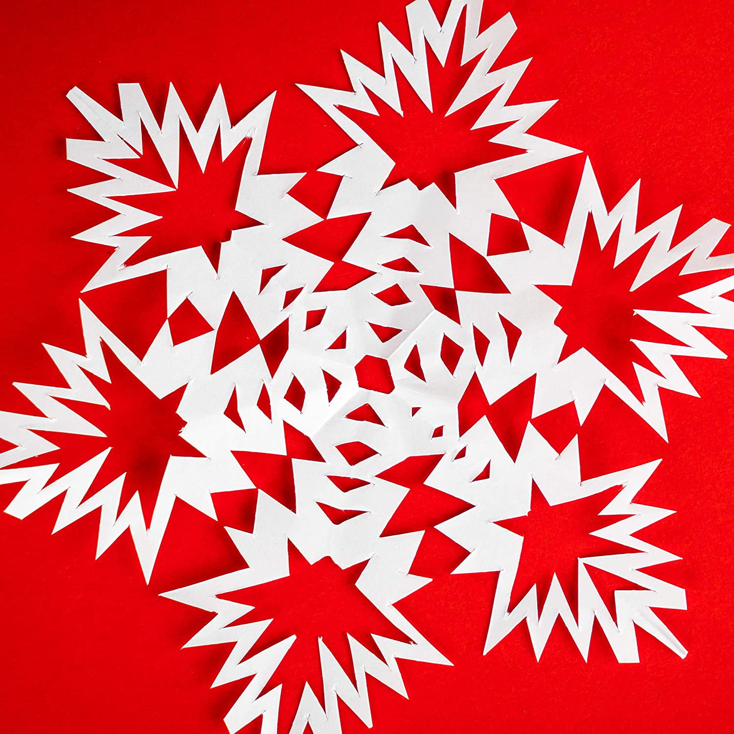 Printworks Holiday Cardstock, Red, White & Green, 8.5 x 11, 200 Sheets