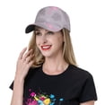 thumbnail image 6 of Kdxio Unisex Pink Flamingo (2) Pattern Baseball Cap Unisex Washed Classic Adjustable Hat, 6 of 7