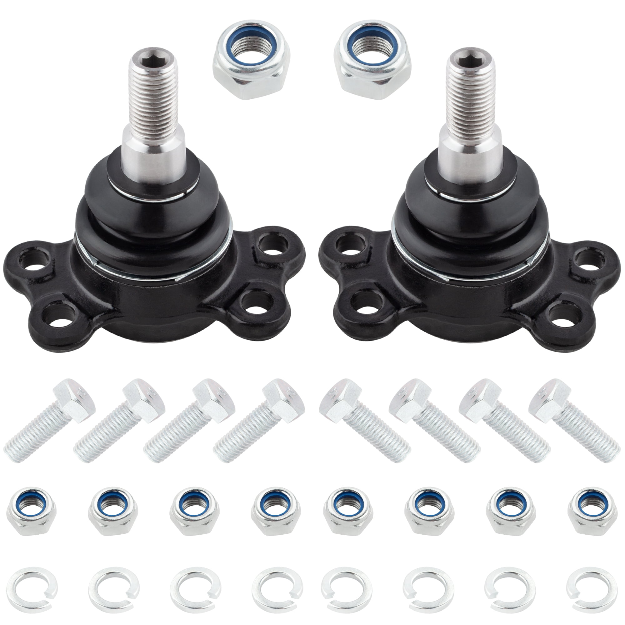 BOXI 4pcs Front Lower Upper Suspension Ball Joints Fit for Honda Passport 1994-1995 / for Isuzu Amigo 1989-1994/Pickup 1988-1995 4WD/Rodeo 1988-1995 | K9465 K9452