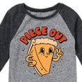 thumbnail image 3 of Instant Message - Fall - Piece Out Pumpkin Pie - Toddler & Youth Raglan Graphic T-Shirt, 3 of 5