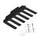 thumbnail image 1 of Soporte de pared para barra con tornillos, soporte para barra, estante de montaje para barra resistente 6 ganchos, 1 of 8