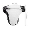 thumbnail image 3 of BRIGHTFUFU Protector de ingle reutilizable para niños, protector de entrepierna ajustable, protector abdominal para taekwondo, karate, boxeo y artes marciales., 3 of 7