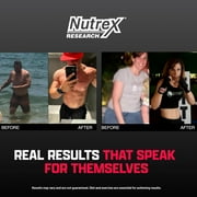 Nutrex Research Lipo 6 Black Ultra Concentrate Supplement For Weight Loss Fat Burner for Men & Women, 60 Count