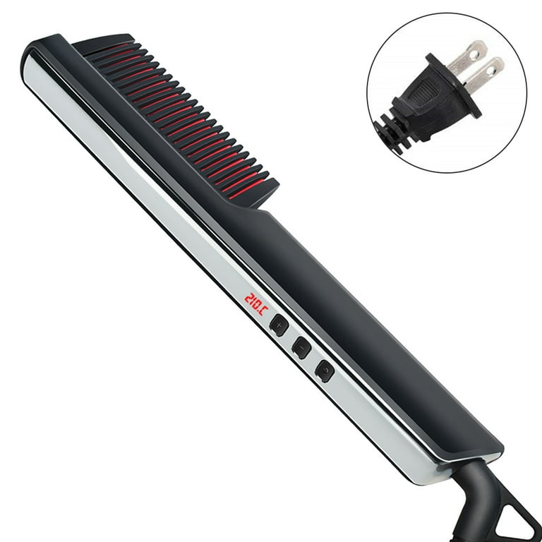 LED Display Negative Ion Hair Straightener Brush Hair Straightening Comb Women Men Styling Comb LED Display Negative Ion Hair Straightener Brush Hair Straightening Comb Women Men Styling Comb