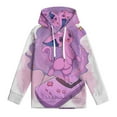 thumbnail image 5 of Espeon Hoodie with Pocket Cartoon Anime for Boys Girls Teens Gift, 5 of 6