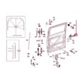 thumbnail image 1 of Rear Left Door Hinges Sliding Door Roller Guide Center for - W639 6397601447, 1 of 5