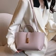thumbnail image 2 of LHSHIDU Top-handle Crossbody Bag Bucket Bag for Women Pebbled Leather Shoulder Bag Satchel Purses and Handbags Tote Purse, 2 of 6