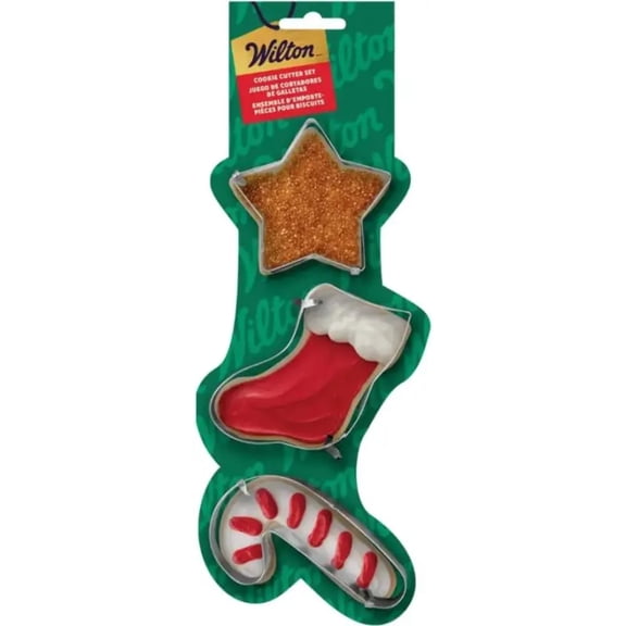Wilton Metal Cookie Cutter Set, 3-Pieces