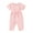 Pink, variant on Bagilaanoe Toddler Baby Girl Boys Jumpsuit Short Sleeve Bodysuit 3M 6M 12M 18M 24M 3T Kids Casual One Piece Romper