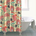thumbnail image 4 of Cute Pink Hedgehog Pattern Shower Curtain 72"x84" ,Bathroom Decorative Shower Curtains Set with 12 Hooks,Modern Waterproof Washable Shower Curtain, 4 of 6