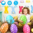 thumbnail image 6 of 6 Pack Prefilled Easter Eggs,2.6*1.9 inch Filled With Cute Animal Toys, for Easter Egg Hunt, Basket Stuffers, Party Favors, Classroom Prizes, Colorful Assorted Easter Decorations., 6 of 7
