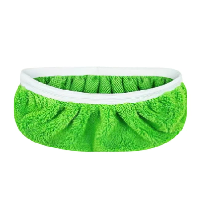 Tampon de Vadrouille Réutilisable Lavable avec et Microfibre de Rechange, Convient au Nettoyage à Sec et à l'Humide, Compatible avec des Vadrouilles Plates de 10 16,5 Pouces, Convient aux Planchers de Bois Franc et aux Carreaux, à Mettre sur une Assiette à Savon à Vaisselle pour la Cuisine
