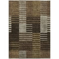 thumbnail image 2 of Addison Rugs Chantille Indoor/Outdoor Transitional Stripes Chocolate Washable Rectangle Rug, 3' x 5', 2 of 6
