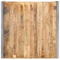 thumbnail image 2 of vidaXL Coffee Table 120x120x40 cm Rough Mango Wood, 2 of 4