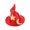 Red, variant on Witch Hat Hair Clip Halloween Hair Accessories Mini Pointed Cap Headwear for Women Cosplay Holiday Theme Party Costume Accessory Red