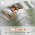 thumbnail image 5 of Dark Green Bedding 3 Piece Duvet Cover Set Twin Size, Modern Gradient Vertical Stripes Geometric Soft Microfiber Comforter Cover with Zipper Closure & Pillowcases, Wrinkle & FadeResistant Quilt Cover, 5 of 9
