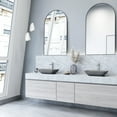 thumbnail image 3 of VIGO Duomo Gothic Gray Concreto Stone 18 in. L x 13 in. W x 4 in. H Rectangular Vessel Bathroom Sink, 3 of 8