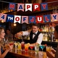 thumbnail image 4 of 4th of July Banner Decorations, Red White Blue Hanging Bunting Flags for Independence Day, Memorial Day and Patriotic Party,July 4th Decorations, 4 of 6