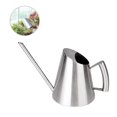 thumbnail image 2 of Stainless Steel Watering Kettle Watering Can Flower Gardening Tool Long Mouth Succulent Watering Device 900ML (Silver), 2 of 3