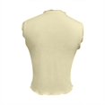 thumbnail image 4 of XIAONA Casual Tank Tops For Women Summer Sleeveless Solid Color Crew Neck Racerback Flounce Standard Straps Comfortable Breathable Soft Fashion Sexy Daily Basic Tops For Female,S, 4 of 5