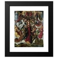 thumbnail image 2 of Master of the St. Lucy Legend 20x24 Black Modern Framed Museum Art Print Titled - Mary, Queen of Heaven (C. 1485-1500), 2 of 5