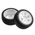 thumbnail image 3 of 4pcs 67mm Rubber Tire Wheel Tyre for 1/10 HSP Tamiya XV01 XV02 TT02 PTG-2 RC Rally Racing Car Upgrade Parts Accessories, 3 of 4