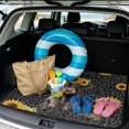 thumbnail image 2 of KEIAHUAN Sunflower Cow Rear Trunk Protector 29" x 39", Waterproof Cargo Liner Easy to Clean Fits for Most Cars SUV for Women, 2 of 6