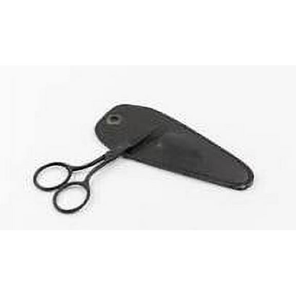 Men’s 4″ Brushed Gunmetal Beard & Mustache Scissors