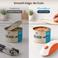 thumbnail image 4 of Moreblue One-Touch Automatic Electric Can Opener, USB-C Rechargeable Can Opener Smooth Edge, Hands-Free Countertop Electric Can Opener for Seniors, Arthritis, Weak Hands, Kitchen Gadget Gift（Orange）, 4 of 8