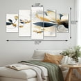 thumbnail image 4 of Designart "Elegant Magnolias in Yellow and Grey I" Floral Art Living Room Set, 4 of 5