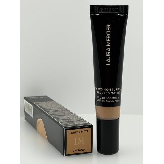 Laura Mercier Tinted Moisturizer Blurred Matte Broad Spectrum SPF 30, 3N Sand, 0.5 fl oz
