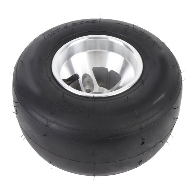 Pneu 10x4.50-5, Pneu Anti-Crevaison et Résistant à l'Usure pour Kart Dérive Tricycle