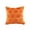 B002- Ginger, variant on Throw Pillow Cover, Plush Halloween Fall Decor Pillow Case, Embossed Pumpkin Leaf Couch Pillow, Orange 18X18 Inch Fall Decor for Home, No Filler Included, Cozy Fuzzy Square