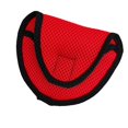 thumbnail image 1 of Golf Club Cover Semicircle Mallet Putter Club Cover Sleeve Head Protector Red, 1 of 8