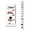 B, variant on Cartoon Halloween Growth Charts for Kids Cute Pumpkin Bats Prints Ghost Height Measurements Rulers for Children Bedroom Party Decor