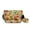 Bohemia Floral Plant, variant on Crow Rose Floral Print PU Leather Crossbody Bags for Women Crossbody Purse with Adjustable Strap Zipped Pockets Handbag Shoulder Bag