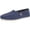 Navy Canvas, variant on Women's Classic Canvas Natural Ankle-High Slip-On Shoes - 6M